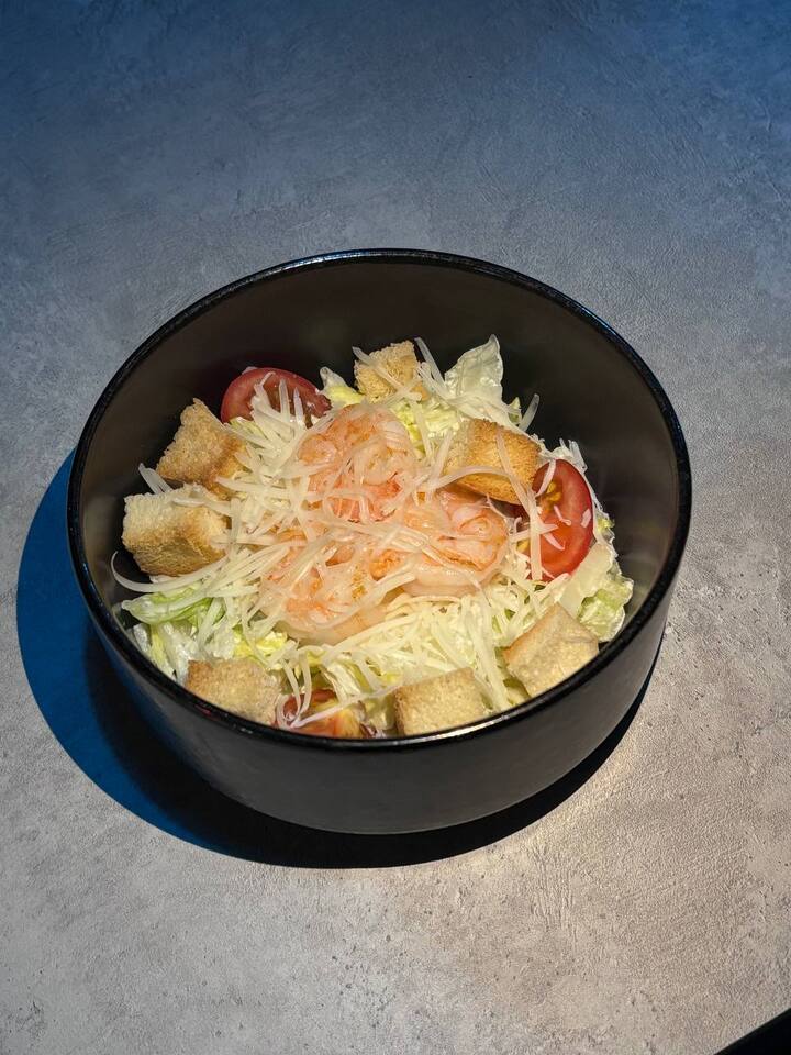 Цезарь с креветками