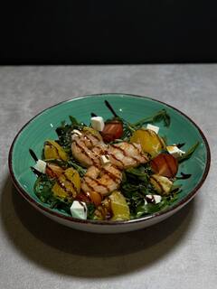 Салат "Руккола с креветками"