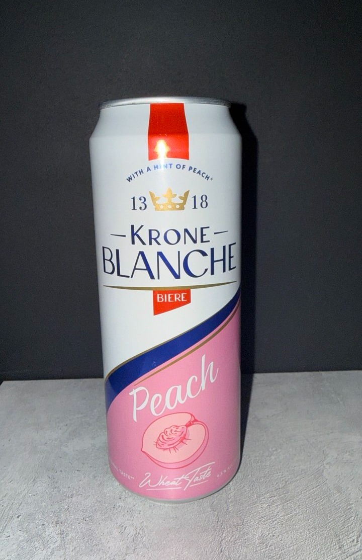 Krone Blanche Peach  0,45л